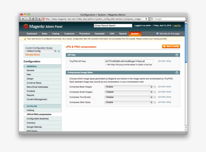 Magento Extension Compress Jpeg & Png Images - Compress Jpeg & Png Images Api, transparent png download