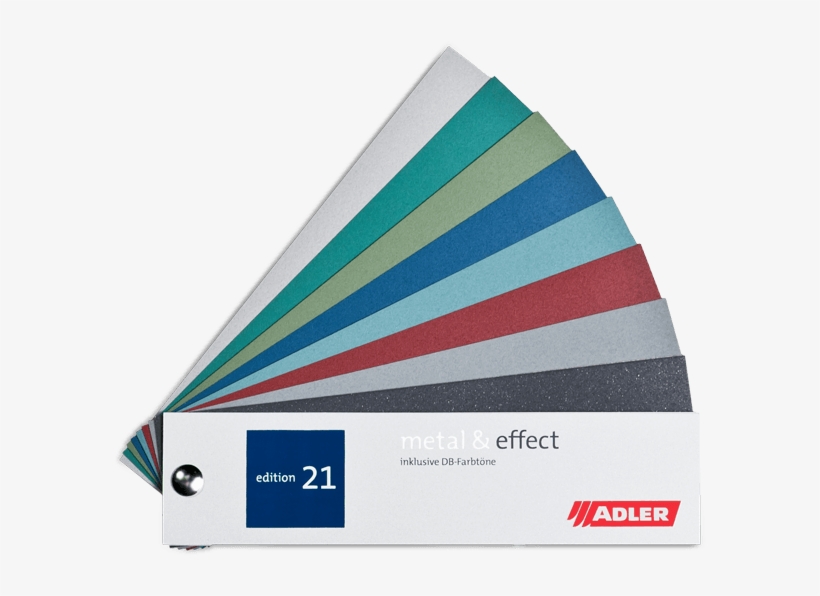 Metal & Effect Colour Fan Adler Edition - Adler Lacke, transparent png download