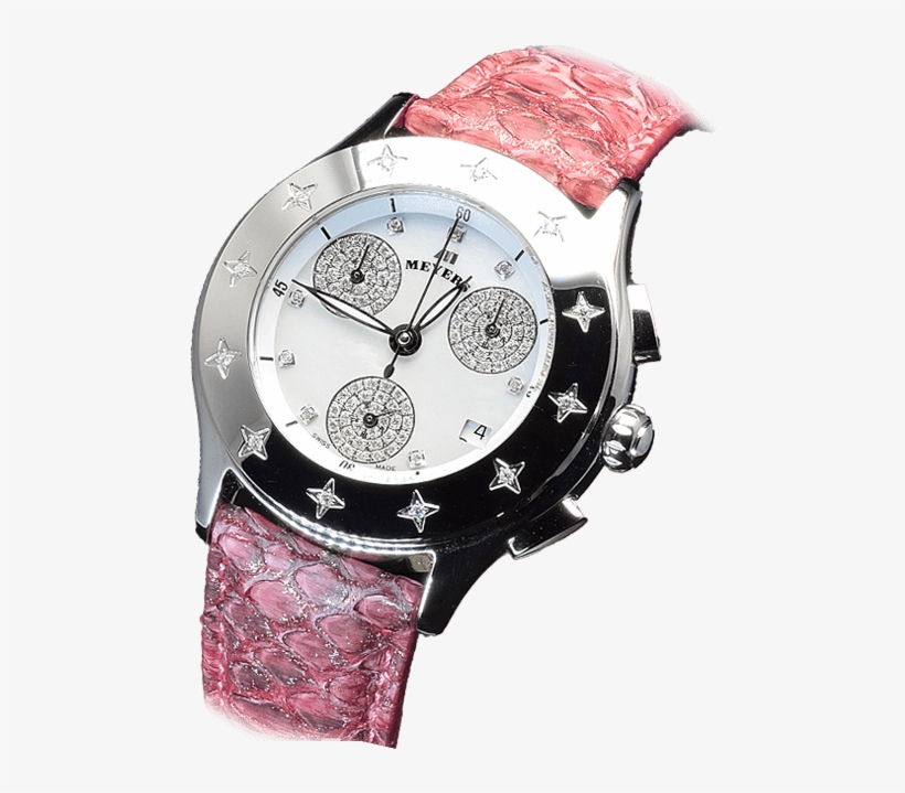 Lady Diamond Chrono - Analog Watch, transparent png download