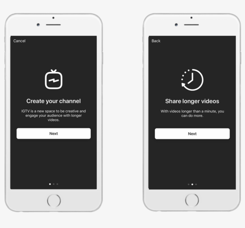 Meet Instagram's Youtube Clone - Iphone, transparent png download