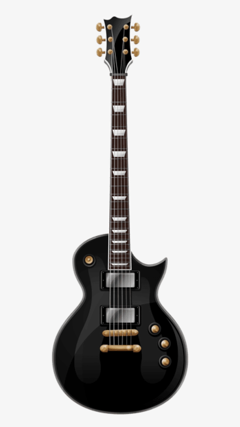 Free Png Download Black Guitar Png Images Background - Esp Eclipse With Floyd Rose, transparent png download