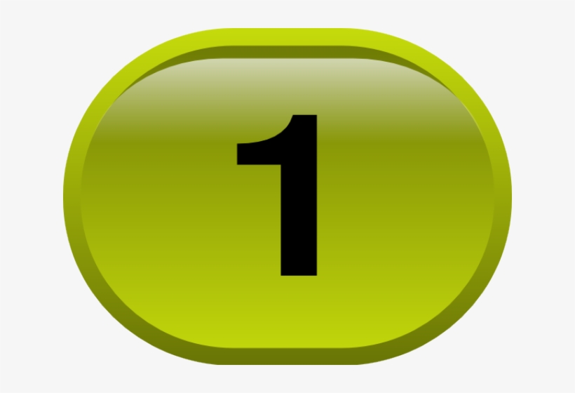 Download Number 1 Button Icon - HD Transparent PNG - NicePNG.com
