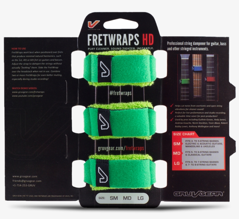 Fretwraps™ String Muters - Sock, transparent png download