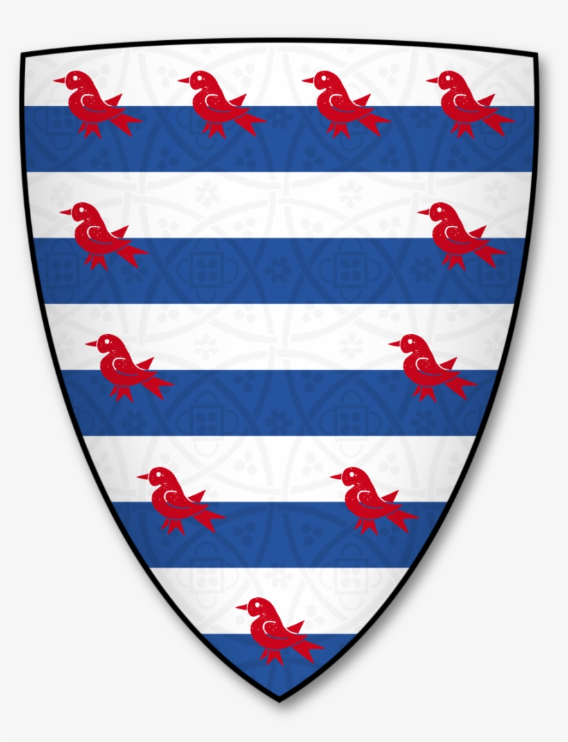 K 021 Coat Of Arms Valence Aymer De Valence, Earl Of - Valence Coat Of Arms, transparent png download