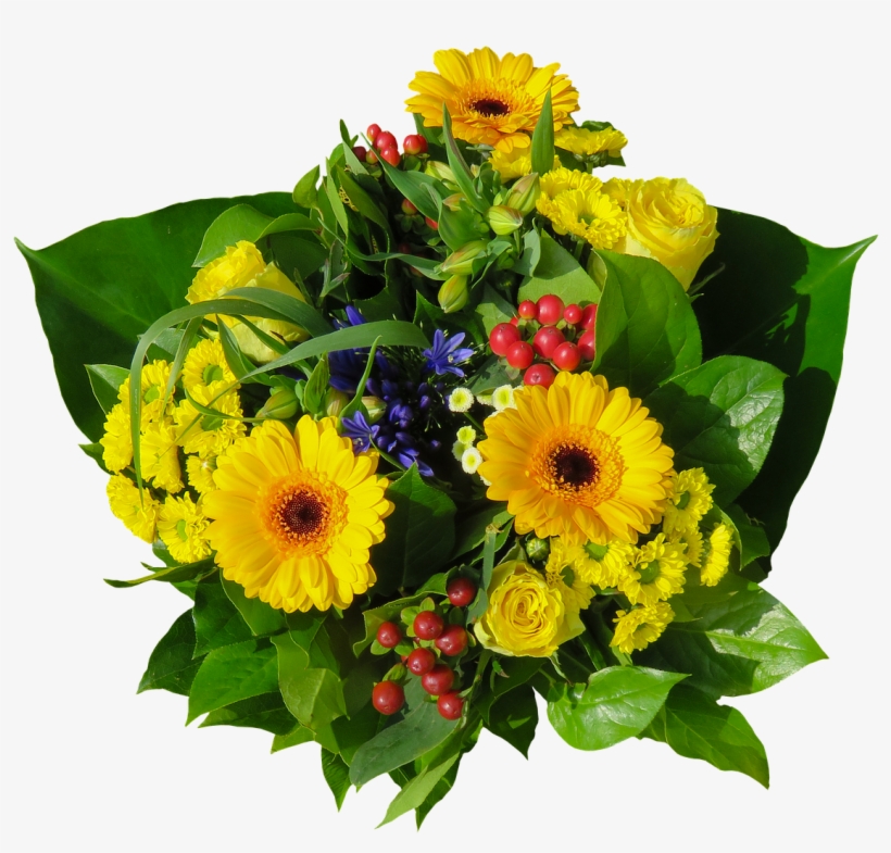 Flowers Bouquet Isolated - Pixabay Flower Bouquet, transparent png download