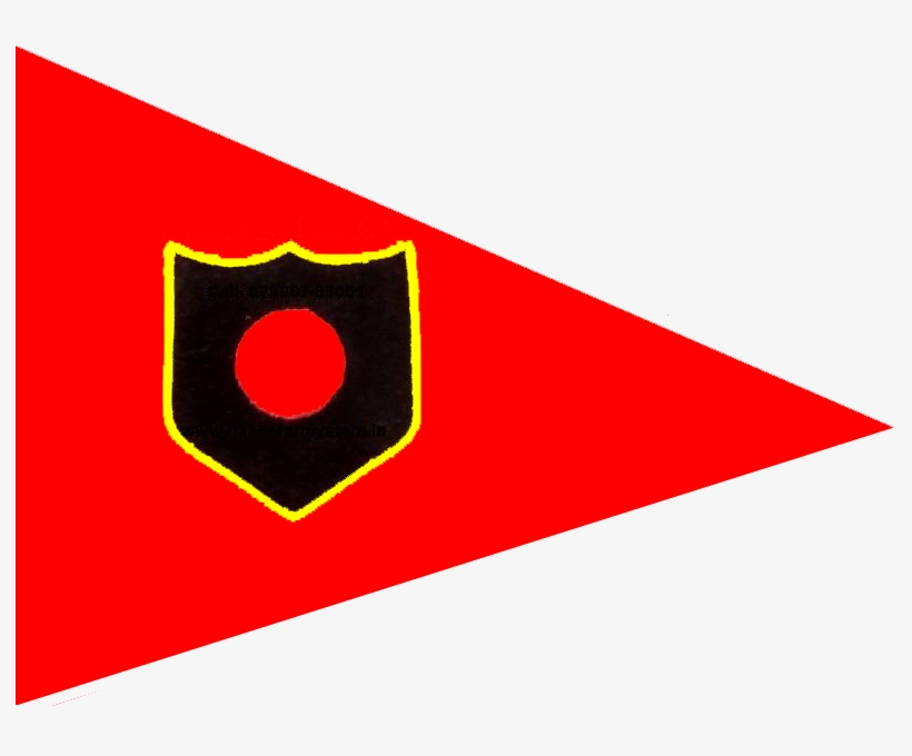 Flag Of Indian Brigade Command, 5th Mountain Division - Circle, transparent png download