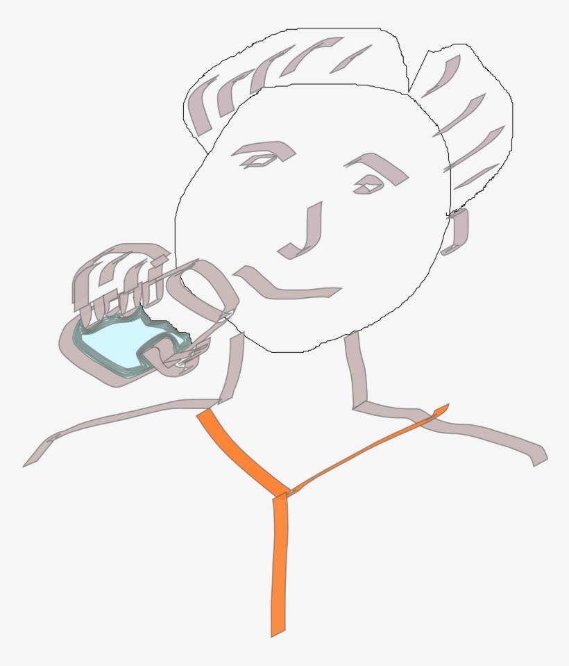 For Many, Digestion Have Been A Difficult Task - Cartoon, transparent png download