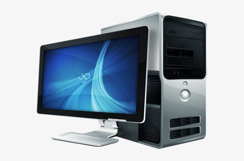 Computer Png Free Download - Desktop Pc Png, transparent png download