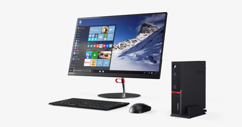 Call Dc Computers For More Information On Lenovo Desktops - Lenovo Thinkcentre M715 Tiny, transparent png download