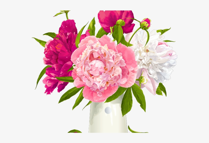 Gorgeus Clipart Pink Flower Bouquet - Happy Parsi New Year, transparent png download