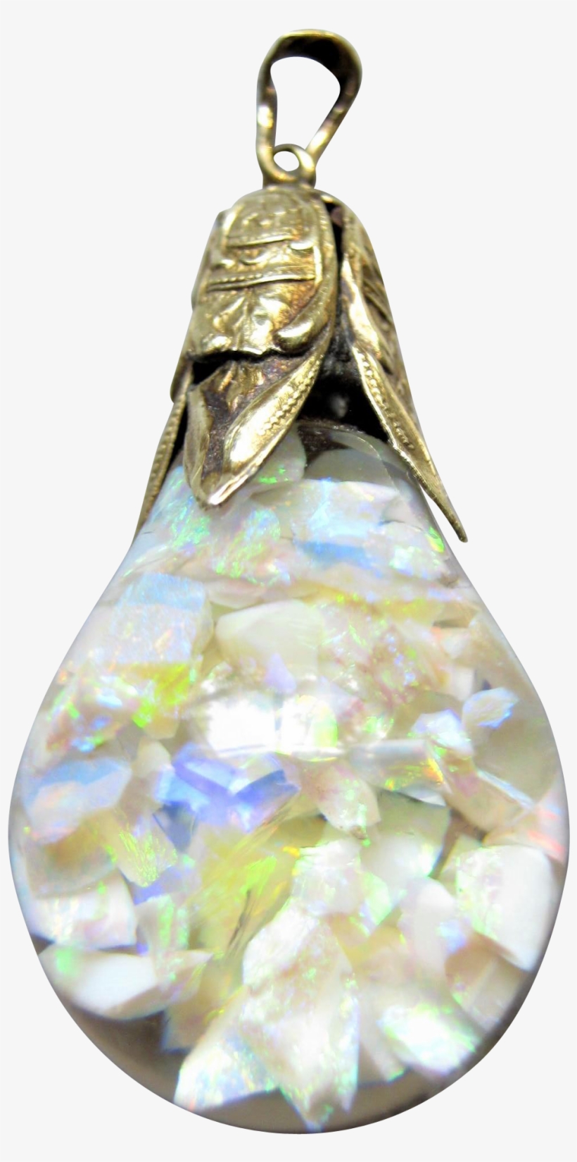 An Amazing Floating Opal Pendant That Has A Tremendous - Locket, transparent png download