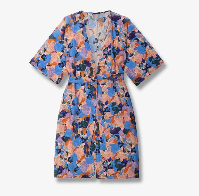 Kaftan / Silk Elsa Splash Colourful Onesize - Pattern, transparent png download