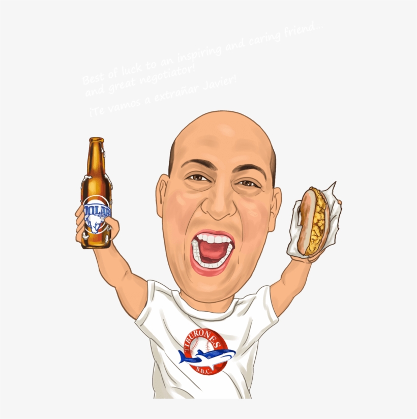 Farewell Caricature Gift - Cartoon, transparent png download
