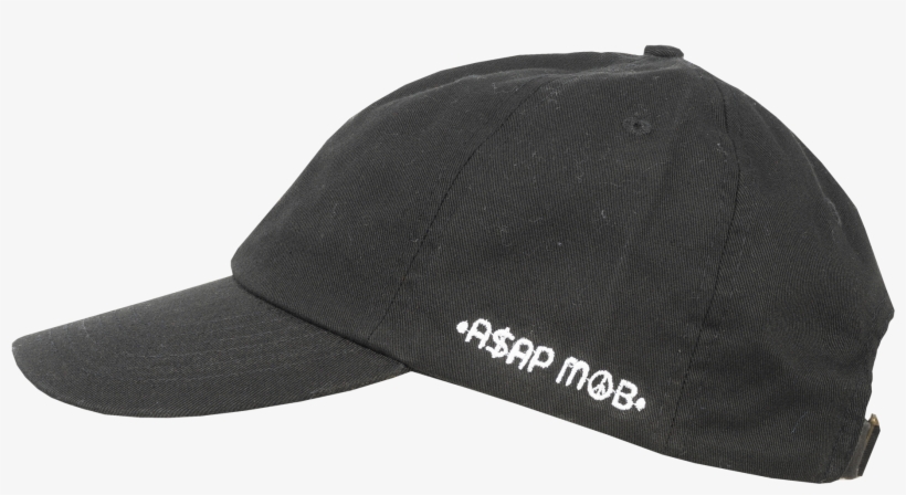 Asap Mob Money Sign Dad Hat Strapback Mens Black Rap - Baseball Cap, transparent png download