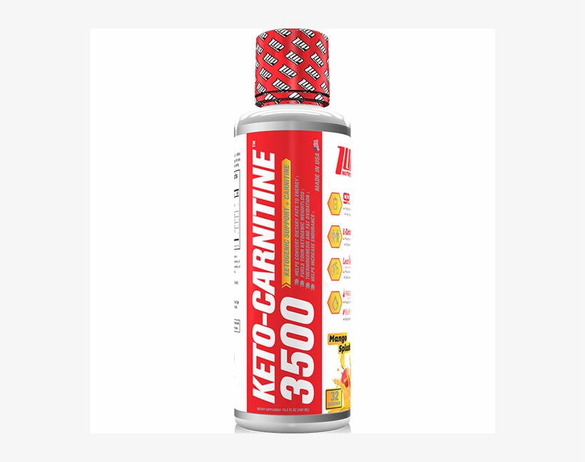 Keto - Carnitine 3500 - Mango Splash - Ketogenic Supplies - 1 Up Nutrition, transparent png download