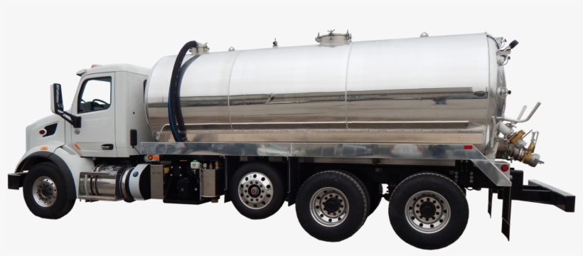 4400 Us Gallon Aluminum Tank Truck - Tanker Truck Transparent, transparent png download