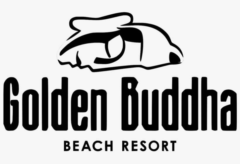 Golden - Buddha - Logo - Black Format=1500w, transparent png download