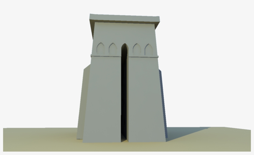 Temple Exterior - Arch, transparent png download