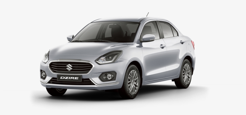 Black - Swift Dzire 2018 White, transparent png download