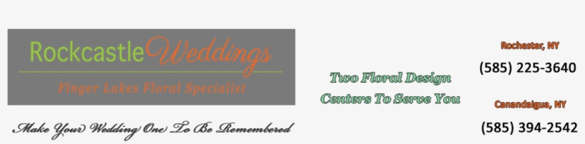 Rockcastle Wedding Flowers Rockcastle Wedding Flowers - Calligraphy, transparent png download