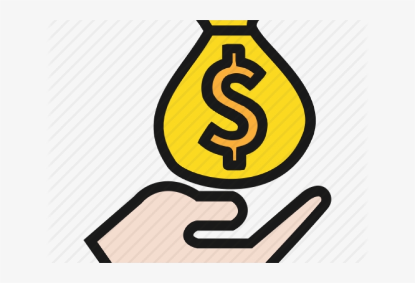 Dollar Clipart Dollar Bag - Emblem, transparent png download