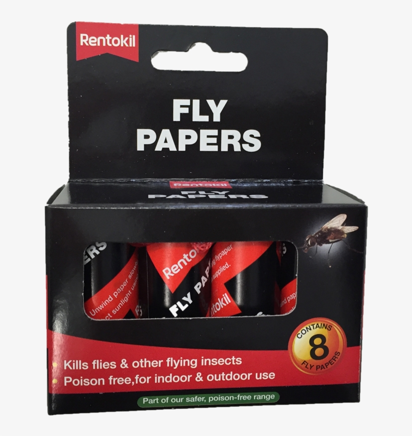 Rentokil Fly Papers - Flypaper, transparent png download