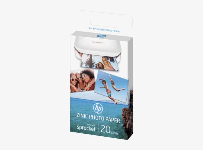 Left Facing - Hp Sprocket Zink Photo Paper, transparent png download