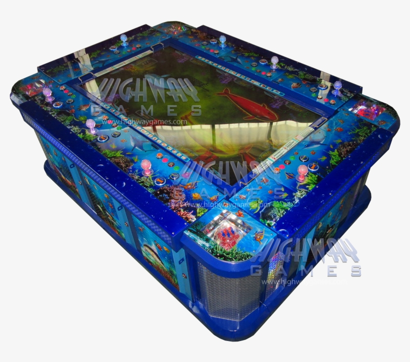 Arcooda 8 Player Fish Machine, Video Redemption, Arcade - Inflatable, transparent png download