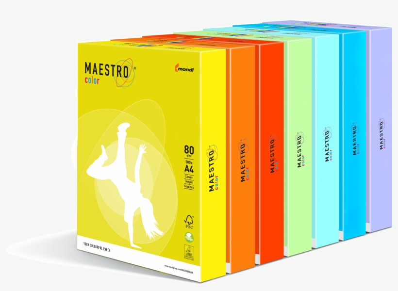 Maestro® Color - Farebný Papier Do Tlačiarne, transparent png download