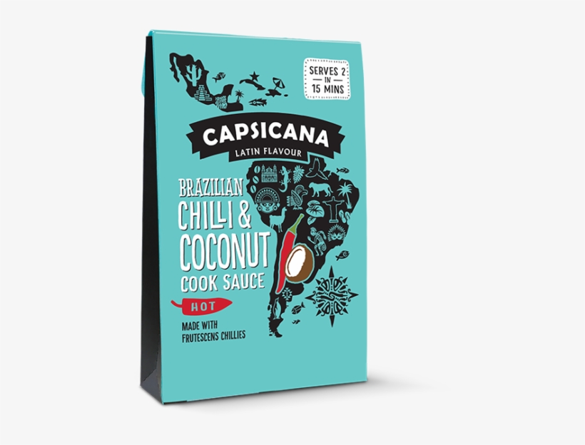 Capsican Chilli And Coconut Cook Sauce - Capsicana Sauces, transparent png download