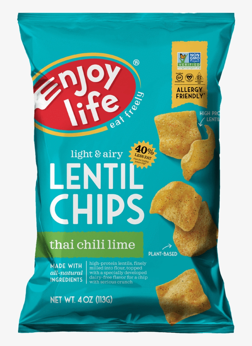 Enjoy Life Lentil Chips, transparent png download