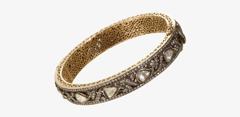 Diamond Vine Bangle Fancy Jewellery, Diamond Bracelets, - Bangle, transparent png download