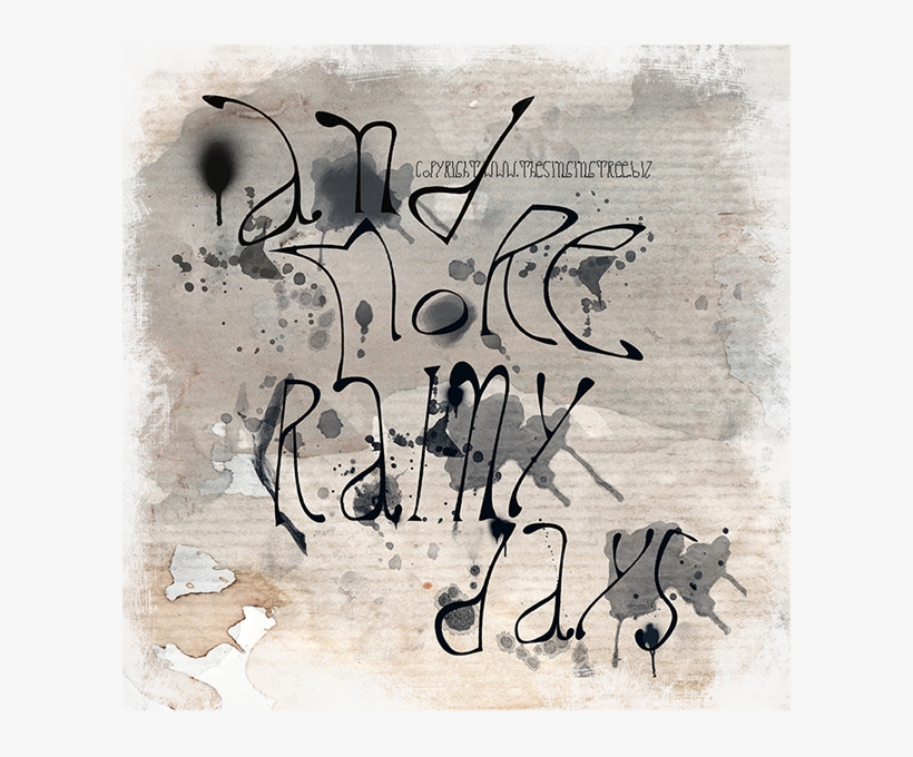Is Based On A Tutorial Posted On Spoonbloggraphics - Calligraphy, transparent png download