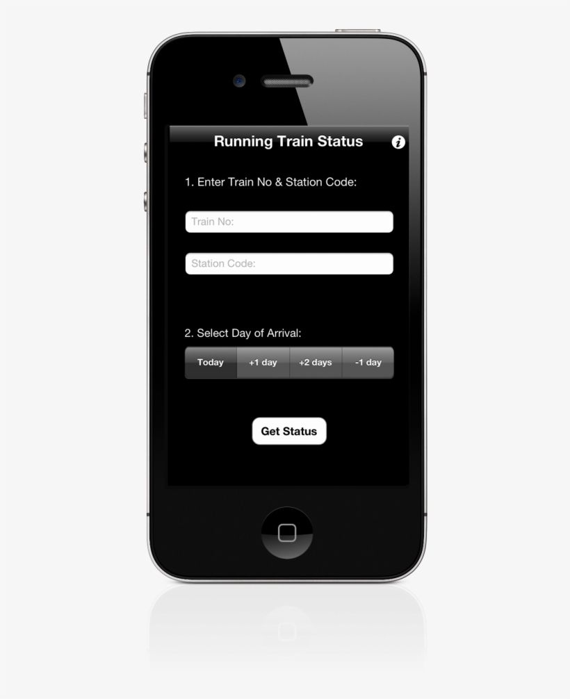 Train Status, For Indian Railways - Iphone 4, transparent png download