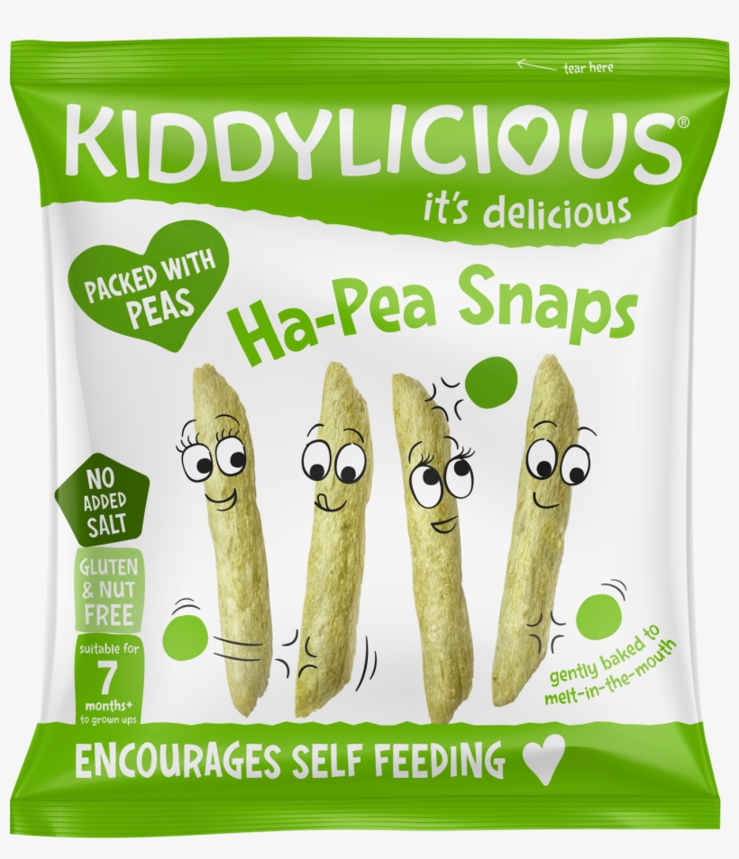 Ha-pea Snaps - Kiddylicious Veggie Straws, transparent png download