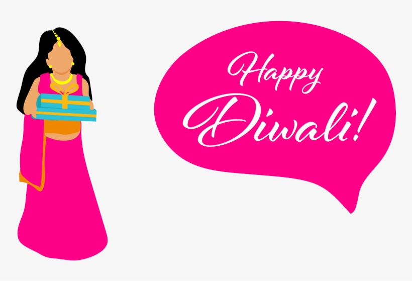 Diwali Children Vector, transparent png download