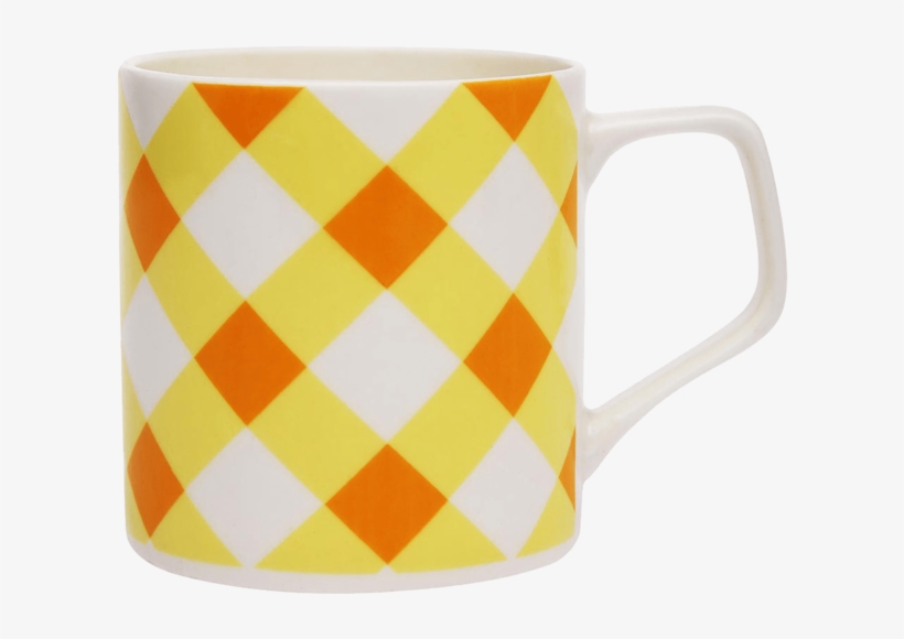 Puja Mug - Gingham - Mug, transparent png download
