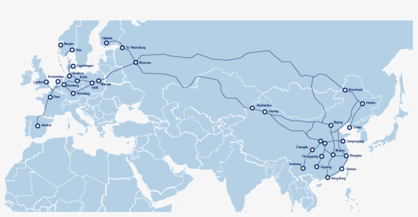 In 2017 There Were Over 3000 Goods Trains Between China - Macedonia And India, transparent png download