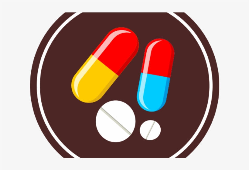 Drugs Clipart Oral Medication - Circle, transparent png download