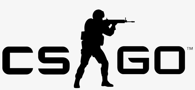 Counter Strike Global Offensive 2 Logo Black And White - Counter Strike Global Offensive Logo Png, transparent png download