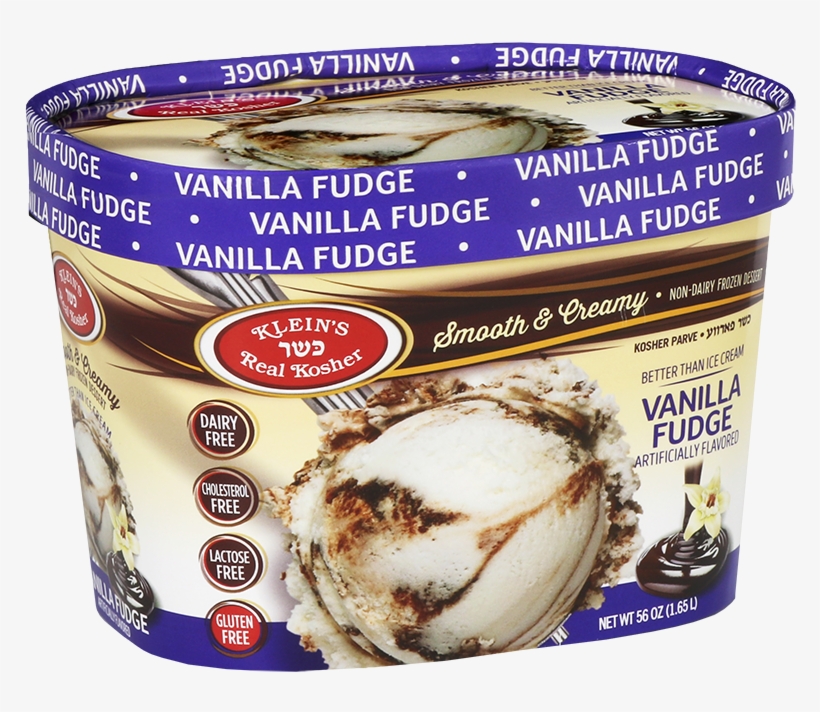 Non Dairy Vanilla Fudge - Gelato, transparent png download