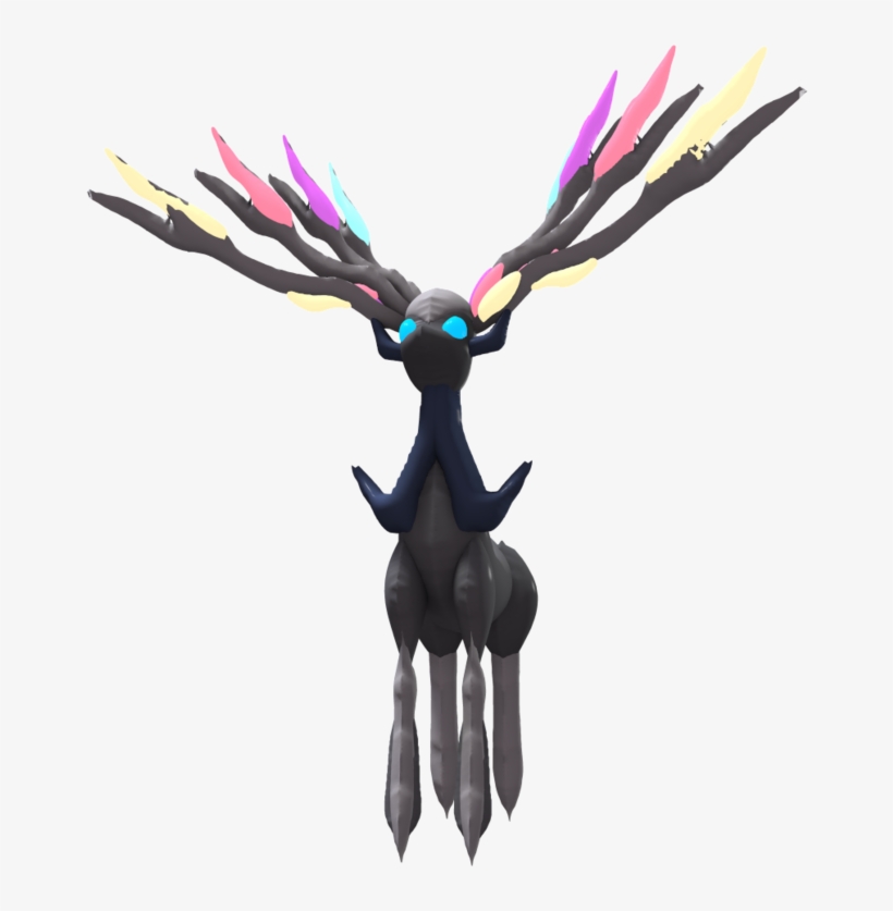 Primal Xerneas - Bronze Sculpture, transparent png download