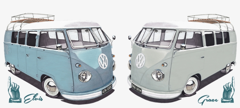 Splitscreen Campervans - Splitscreen Campervan, transparent png download