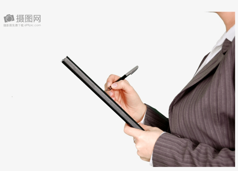 A Man With A Pen To Write - Analyst Transparent Background, transparent png download