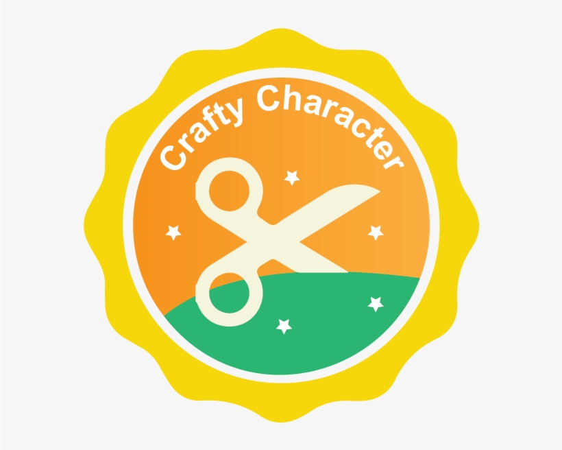 Crafty Character - Emblem, transparent png download