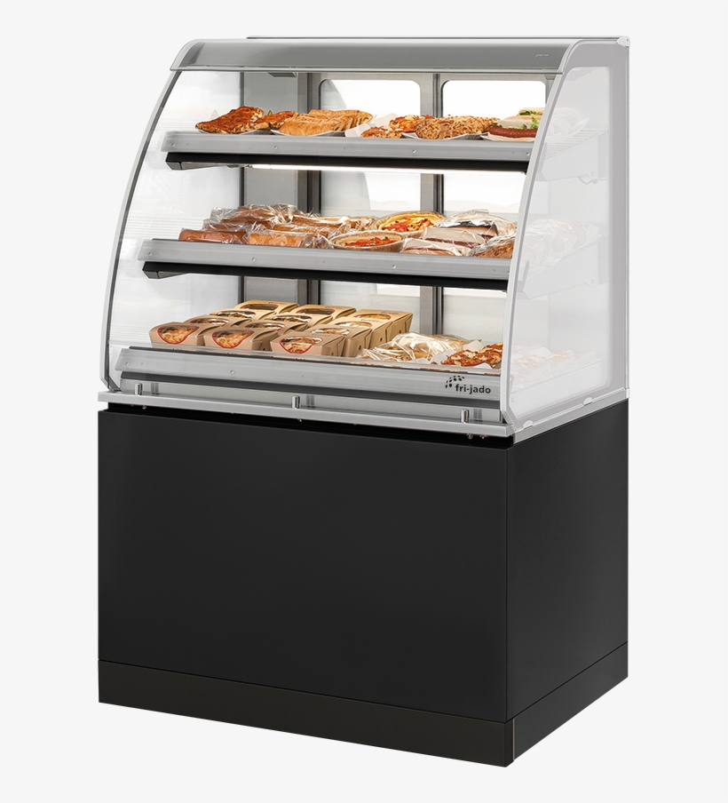 Modular Counter Hot Curved - Display Case, transparent png download
