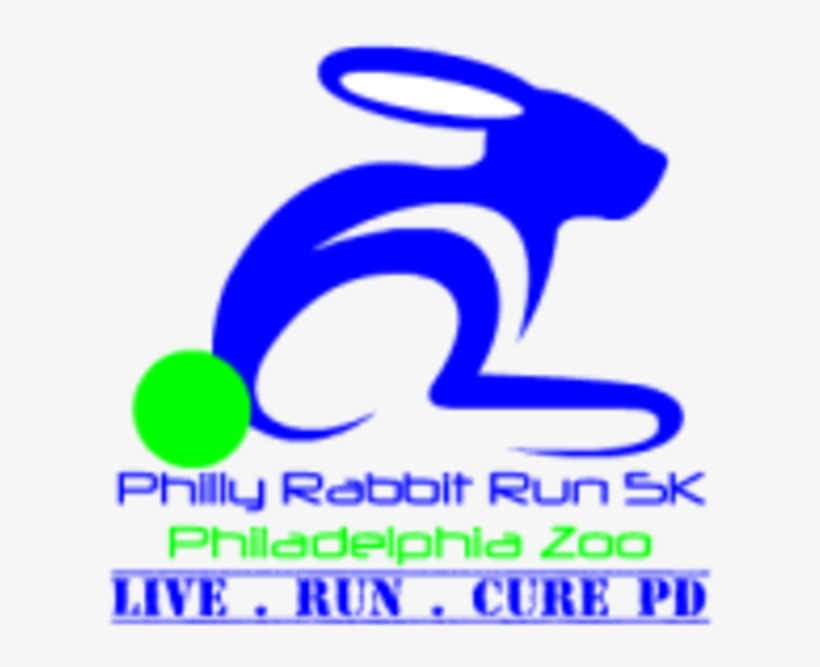 Philly Rabbit Run 5k/1m @ Philadelphia Zoo For Parkinson's - Graphic Design, transparent png download