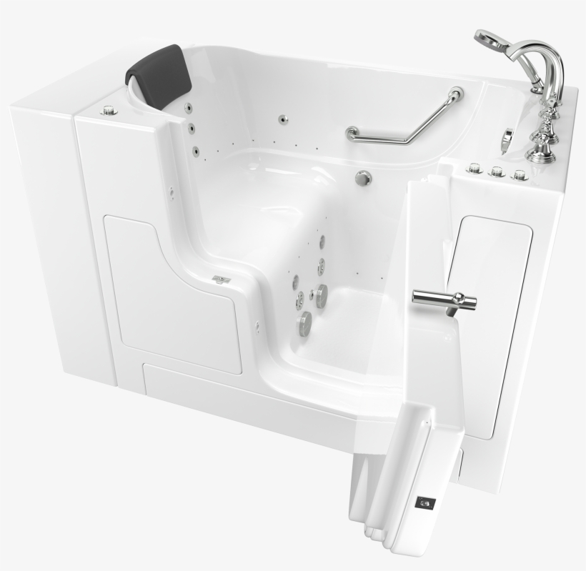 Gelcoat Premium Series 30 X 52 Inch Walk-in Bathtub - Bathtub, transparent png download