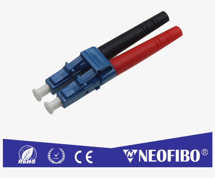 Lc Upc Connector-blue Multi Mode Dulplex - Optical Fiber, transparent png download