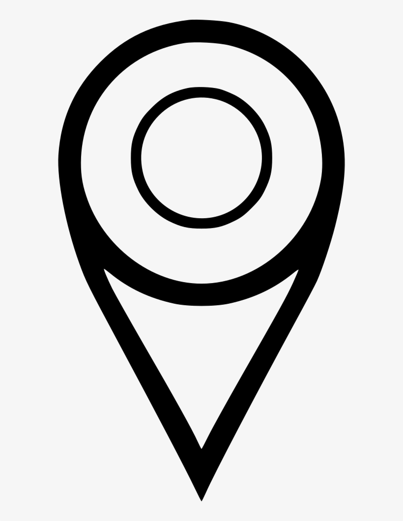 Geo Pointer Point Location Place Comments - Circle, transparent png download